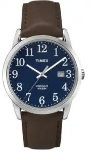 Timex Mens Easy Reader Indiglo Watch 38mm Water Resistant TW2P75900