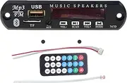 Mp3 Decoding Board, Wireless Decrypting Panel, 4.17x0.98 Inches Remote Control & Easy, Car Music Translating Module for Any Existing Audio Setup and Flexible Connectivity