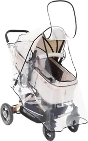 Universal Stroller Rain Cover for Pushchair, Baby Stroller Buggy Pram Travel Cov