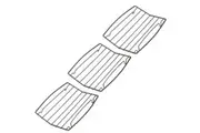 3x Mastercraft 26cm Non-Stick Roasting Grilling Rack Storage Baking Cooking BLK