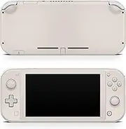 TACKY DESIGN Solid color Brown, Cream and Beige skin Compatible with Nintendo switch lite skin ,switch lite cover Vinyl 3m decal Cute Full wrap switch lite sticker (Off- White)