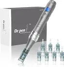 Dr. Pen M8 Microneedling Pen Kit - Wireless Ultima M8 Derma Roller with 22Pcs Ca