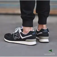 在飛比找蝦皮購物優惠-2BH3 韓國代購new balance NB 574 黑灰