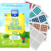 NATPAT Magic Patch Itch Relief Patches Insect Bite Patch Mosquitos Ticks Midges