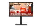 LG 23.8" Full HD 16:9 IPS 1920x1080 5ms 100Hz USB-C Computer Monitor 24BA650-B