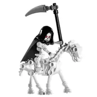 在飛比找蝦皮購物優惠-LEGO 樂高 城堡系列 人偶 鐮刀死神  夜光骷髏馬 70