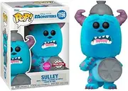 Funko PoP! Monsters Inc - Sulley with Lid FL 20th Anniversary Vinyl Figure, 10 cm Height