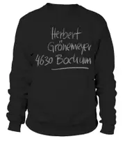 50GER-BK-30. Herbert Grönemeyer-4630 Bochum sweatshirt CrewneckHoodie sweatshirt