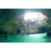 Save 8.47%! Blue Hole Mineral Spring and Rick's Cafe Tour from Montego Bay