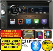 FITS/FOR 03-07 HONDA ACCORD BLUETOOTH CD DVD USB AUX SD RADIO CAR STEREO PKG (for: Honda)