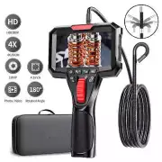 Two-Way Articulation Borescope 1080P 6.2MM HD Steerable with 4.3INCH LCD Monitor