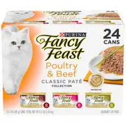 Fancy Feast Poultry & Beef Pate 24x85g 24x85g
