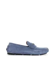 Versace Suede Medusa Biggie Drivers