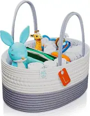 Diaper Caddy Baby Organizer Cart for Nursery Car Baby Bath Storage Boy/Girl