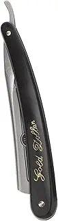 VINTORKY 1Pc Old Style Manual Beard Shaver Lightweight Portable Razor Tool for Home Travel Compact Design for Sideburns Hair Durable Full Handle Practical Grooming