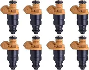 pclele Fuel Injectors Nozzle 8X Fuel Injector Nozzle OEM 037906031AC for A4 A6 Gasoline Fuel Injection Petrol 078133551BA Injector Connectors