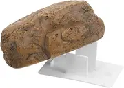 HOMSFOU Faux Spare Key Hiders, Simulation Stone Lock Boxes Outdoor Key Hiders Weather- Proof Realistic Stone Hider Faux Rock Gardens Decorations for Yard Garden