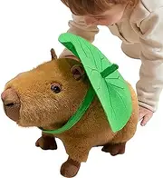 Capybara Stuffed Animal | Cartoon Figure Stuffed Capybara Doll | Kids Hugging Dolls Comfortable Sofa Snuggle Toy for Relaxing Cuddling and Companionship