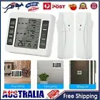 Wireless Fridge Thermometer Digital Freezer Alarm Home Gauge Monitor 2 Sensors