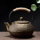 with Tea-Strainer Tea Kettle Sakura Pattern Tea Pot Cast Iron Teapot Household