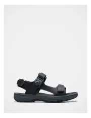 [Clarks] Saltway Trail Sandals in Black