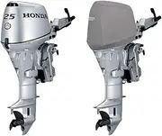 Oceansouth Outboard Motor Half Cover Compatible with Honda (Compatible with Honda 3CYL 552cc BF25 BF30 Storage Cover (2002>), Outboard Motor Half Cover Compatible with Honda)