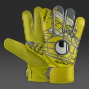 Uhlsport Eliminator Starter Soft BRAND NEW SIZE 8 YELLOW SOCCER GOALKEEPER GLOVE