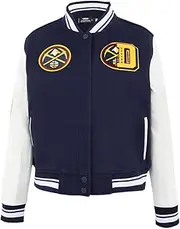 Pro Standard WOMENS NBA MASH UP WOOL PU VARSITY JACKET