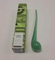 GRAV GANDALF SHERLOCK SPOON BOROSILICATE GLASS HAND PIPE 9.5" MINT GREEN