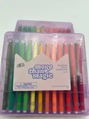 More Than Magic 24 Scented Felt Tip Marker Pen - NEW