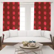 2PCS 108 inch Long Window Curtains Panel Light Filtering Drapes for Living Room