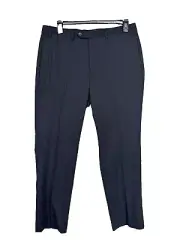 VAN HEUSEN Suit Pants Mens Size 35x32 Navy Classic Fit Talon NWT