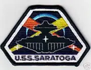 SPACE ABOVE & BEYOND SARATOGA PATCH - SAAB08