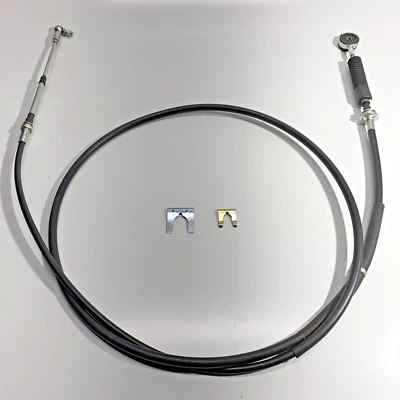 Cable Transmission Control + 2 Clips for ISUZU NPR NQR 4HK1 4HG1 L = 3006 (for: Isuzu)