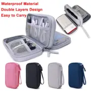 Waterproof Cable Bag Charger Storage Pouch Cord Phone Carry Electronics Case