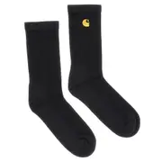 [CARHARTT WIP] CARHARTT WIP Logo embroidery sport socks Man One Size One Size Black