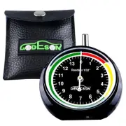 GODESON Tire Tread Depth Gauge,Dial Type Tire Depth Gauge in 32nds,Color-Code...