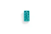 Dolphin Ice Cube Tray, 11 Cubes (Aqua) - 22x11.0x2.3cm