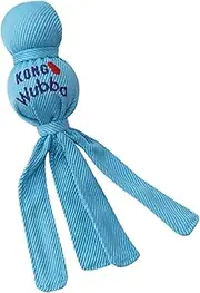 KONG - Puppy Wubba - Dog Tug of War and Fetch Toy (Assorted Colours) - for Small Dogs