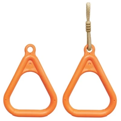 Children Strength Training Hanging Straps Rings Indoor Fitness Gymnastic Rings