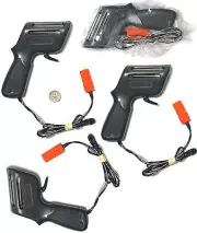 4pc TOMY Aurora AFX HO Slot Car SHORT LEAD PLUG IN CONTROLLER Unused Bulk AW too