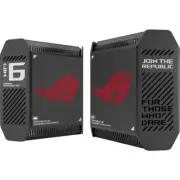 Asus ROG Rapture GT6 Wi-Fi 6 IEEE 802.11ax Ethernet Wireless Router - Tri Band
