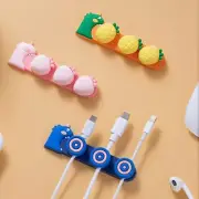 Magnetic Cable Clip Organizer Wire Cord Management Desktop Winder Line Holder