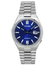 Citizen Tsuyosa Stainless Steel Blue Dial Automatic NJ0150-81L 50M Mens Watch