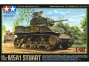Tamiya - U.S. Light Tank M5A1 Stuart 1/48 32606