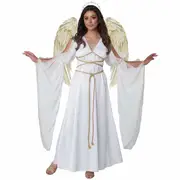 Simply Divine Angel Heaven Guardian Biblical Christmas Adult Womens Costume