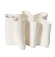 E Style Jaivyn Vessel Porcelain Flower Vase Centerpiece Home Decor 35cm Ivory