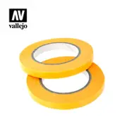 Vallejo Hobby Tools - Masking Tape 6mm x 18m