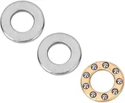 Fdit Miniature Bearing, Thrust Bearing High Accuracy Quiet with High Performance for Machinery Manufacturing for Engineer (F5-11M 5 * 11 * 4.5mm)