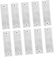 PLAFOPE 10pcs Reflective Boards High Visibility Car Reflective Stickers Honeycomb Pattern Warning Tapes for Enhanced Safety Driveways and Outdoor Use
